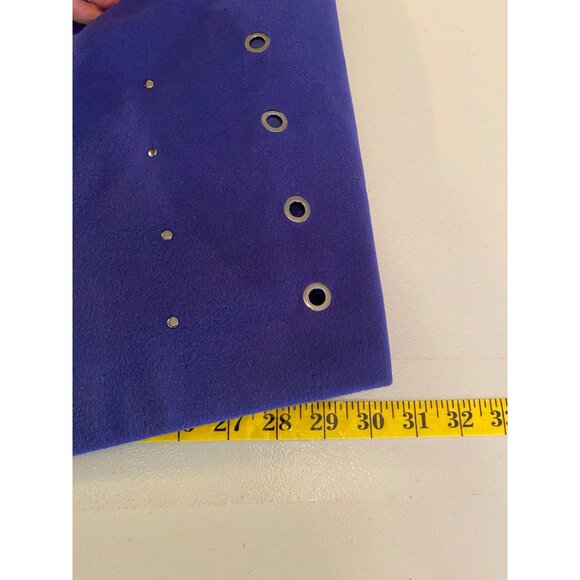 Catherines Purple Open Front Coat Grommet Detail 2X 22/24W - Picture 9 of 10